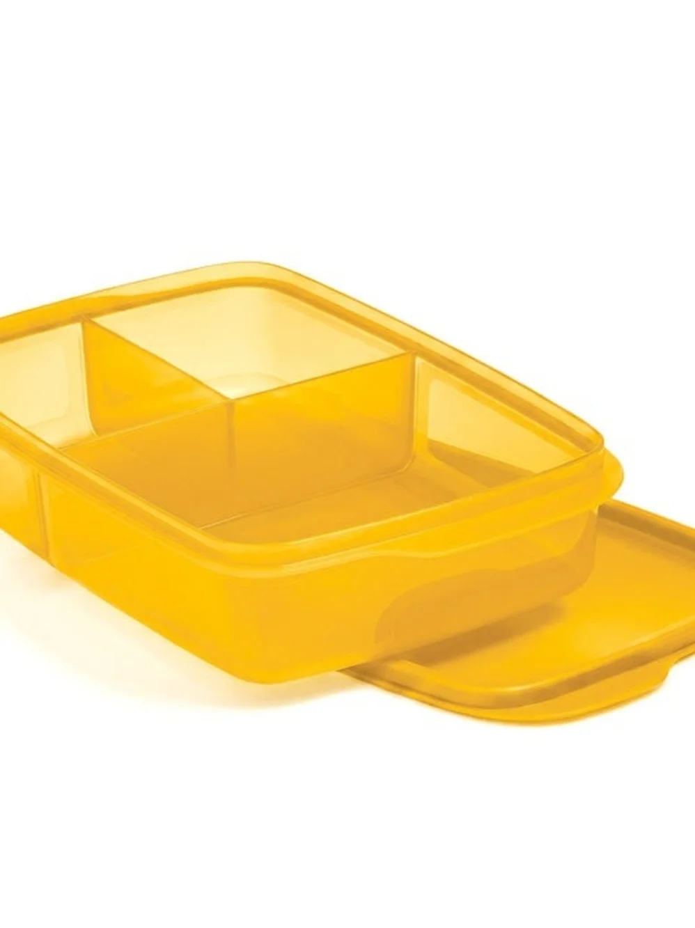 Tupperware 3-Piece Food Storage Set in Yellow, Teal, Coral